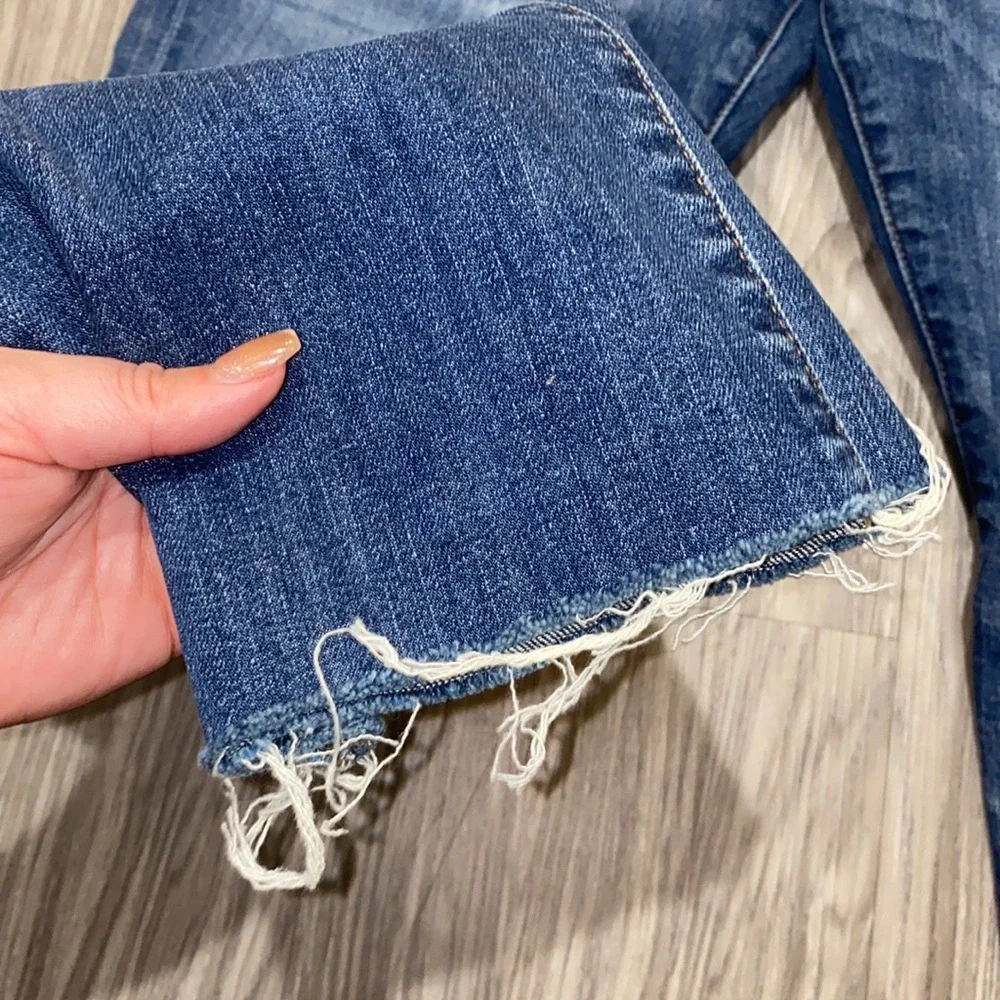 7 For All Mankind Standard Released Hem Jeans - Picture 5 of 9